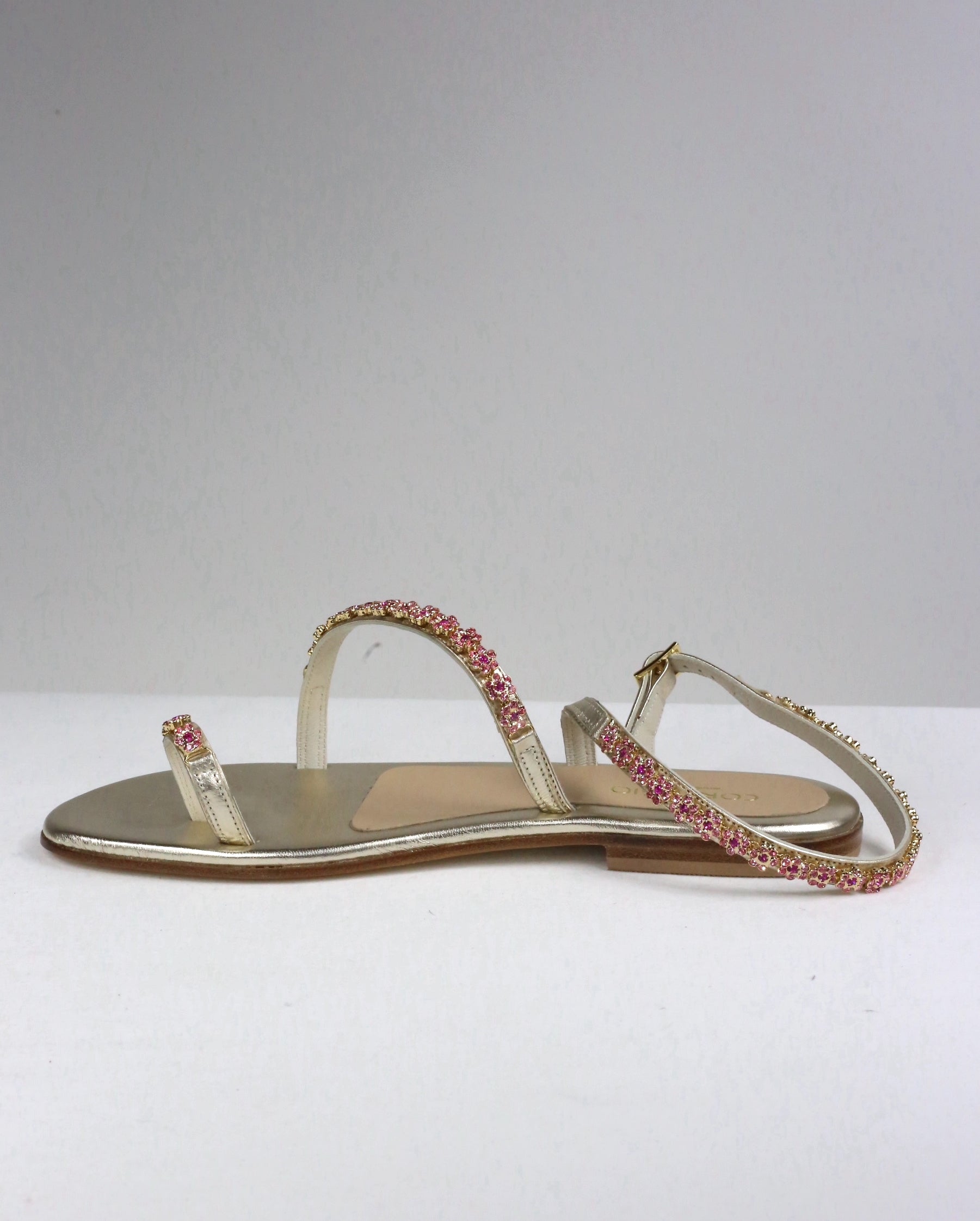 Sandalo gioiello Jasmine rosa