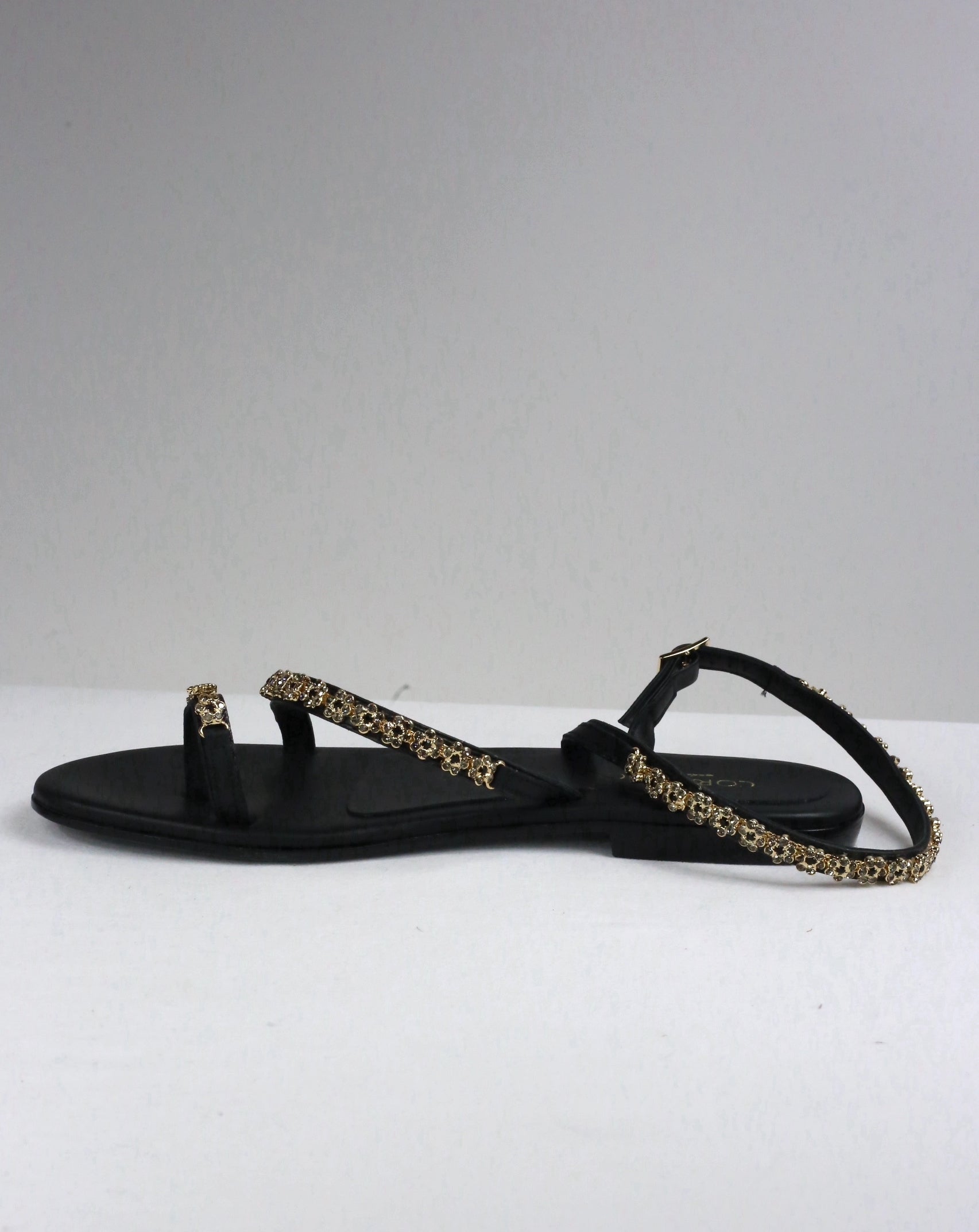 Sandalo gioiello Jasmine nero