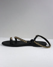 Sandalo gioiello Jasmine nero