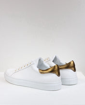 Sneakers Irene dettagli laminati bronzo