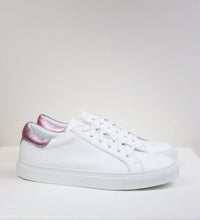 Carica l&#39;immagine nel visualizzatore di Gallery, Sneakers Irene dettagli laminati rosa
