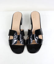Ciabattina Coralie vernice nera