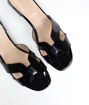 Ciabattina Coralie vernice nera