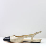 Pre-ordine Chanellina Chantal platino punta nera