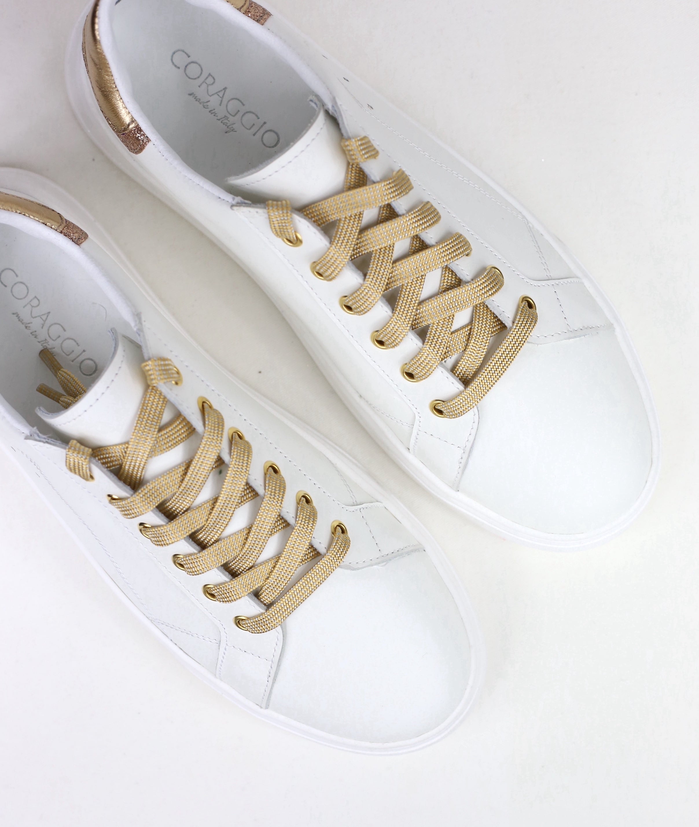 Sneakers Luce platino / pre-ordine