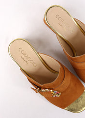 Sabot Sabina cuoio