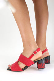 Sandalo Viviana rosso