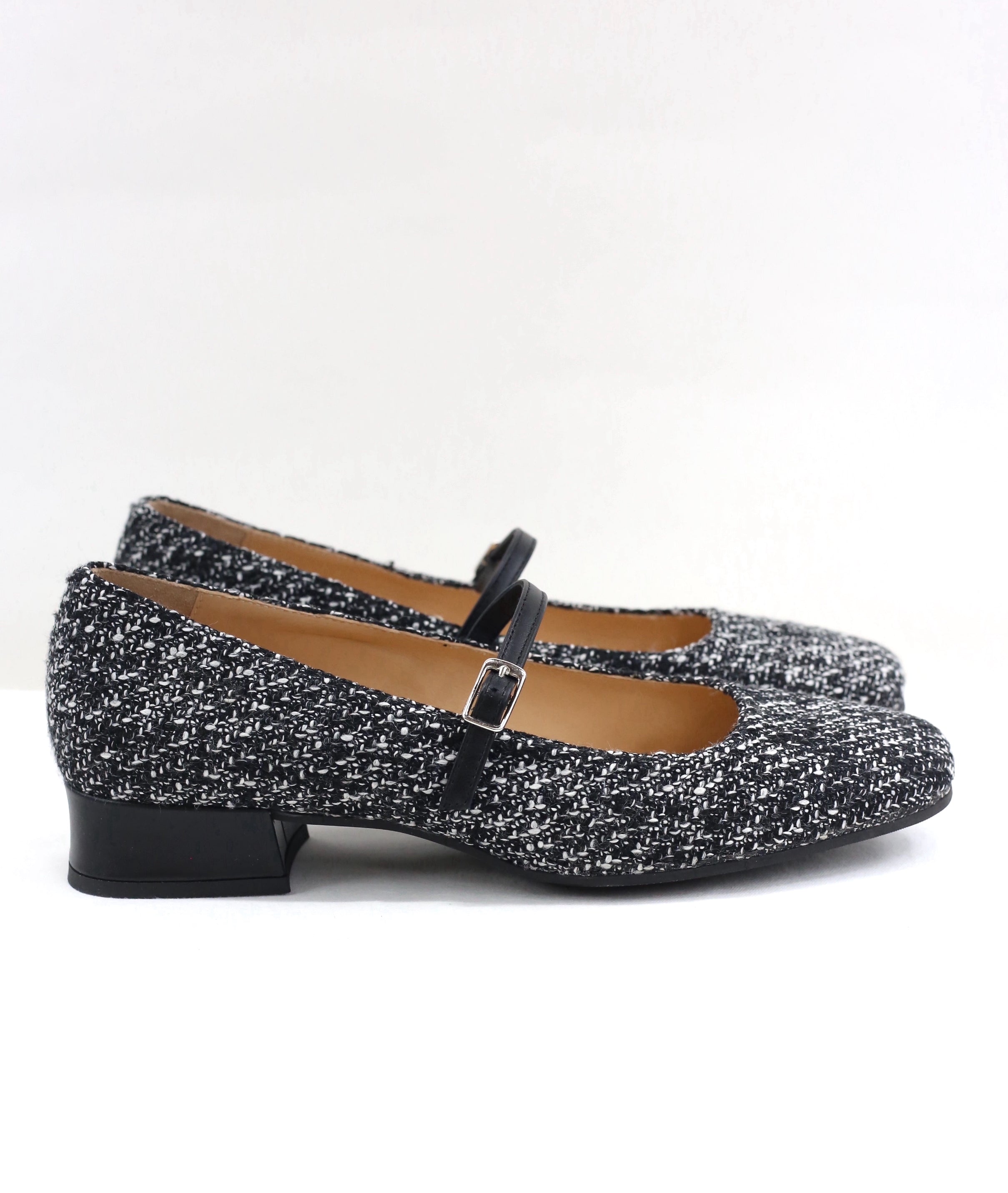 Ballerina Mary Jane tweed