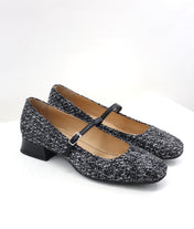 Ballerina Mary Jane tweed