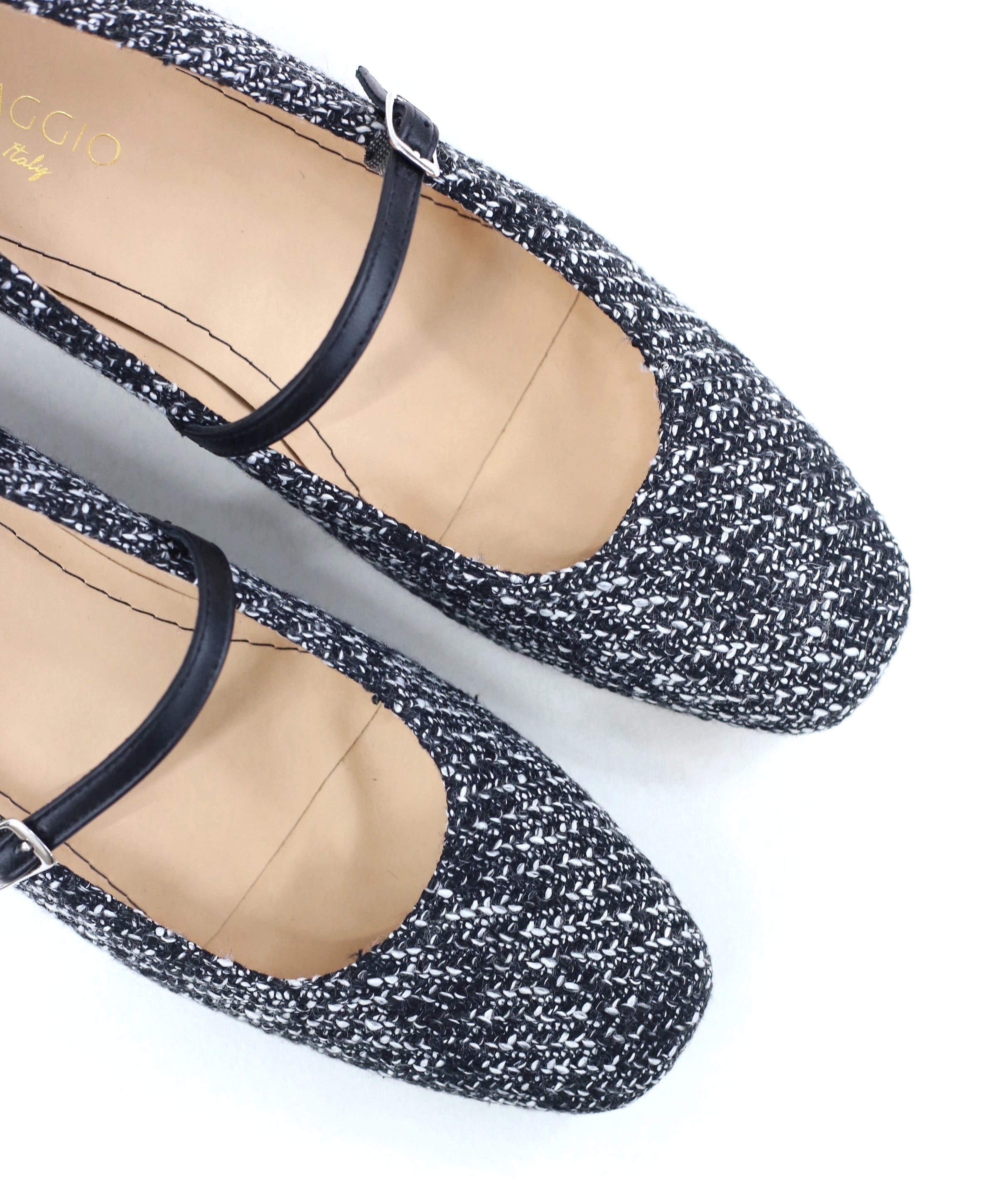 Ballerina Mary Jane tweed