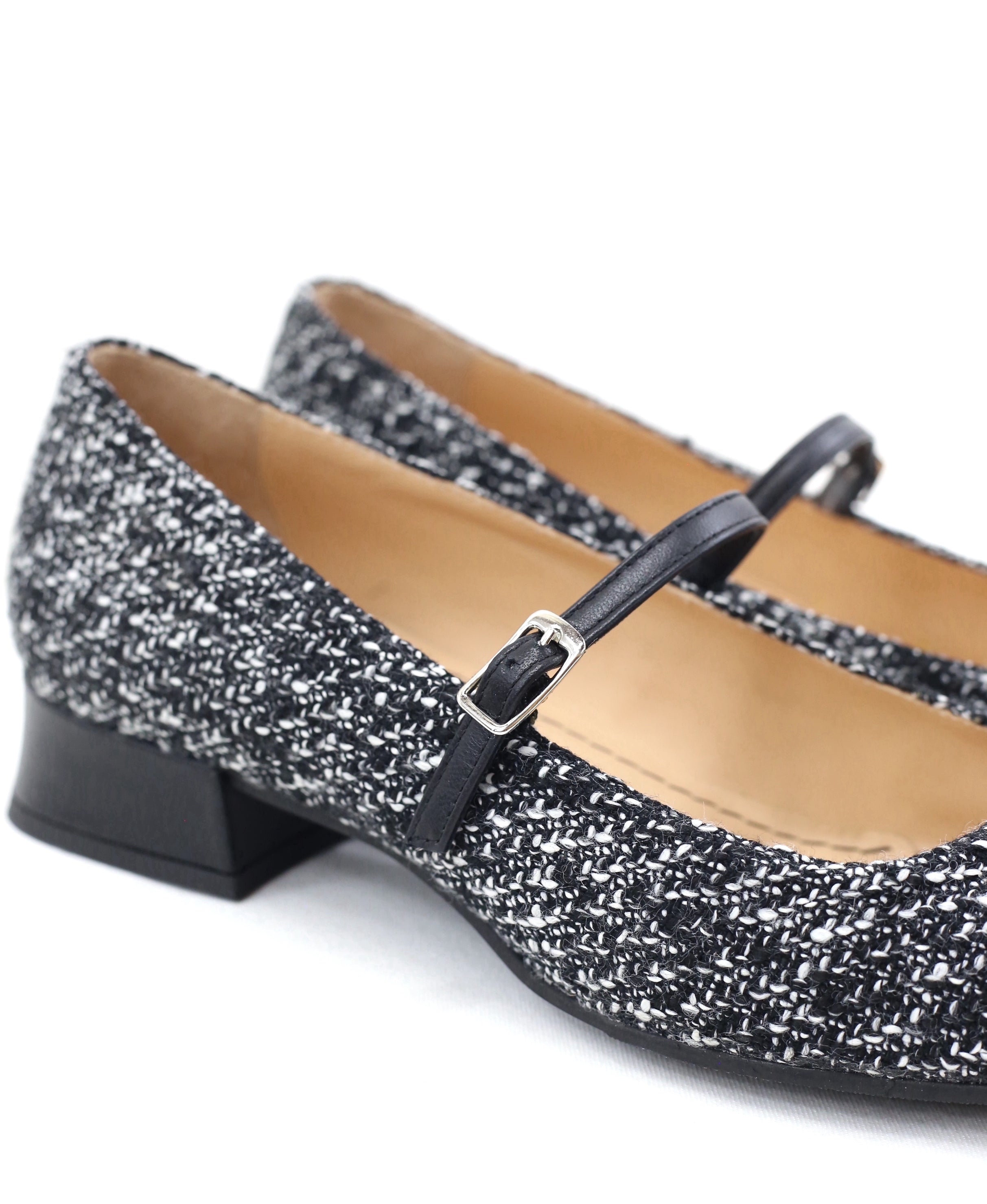 Ballerina Mary Jane tweed