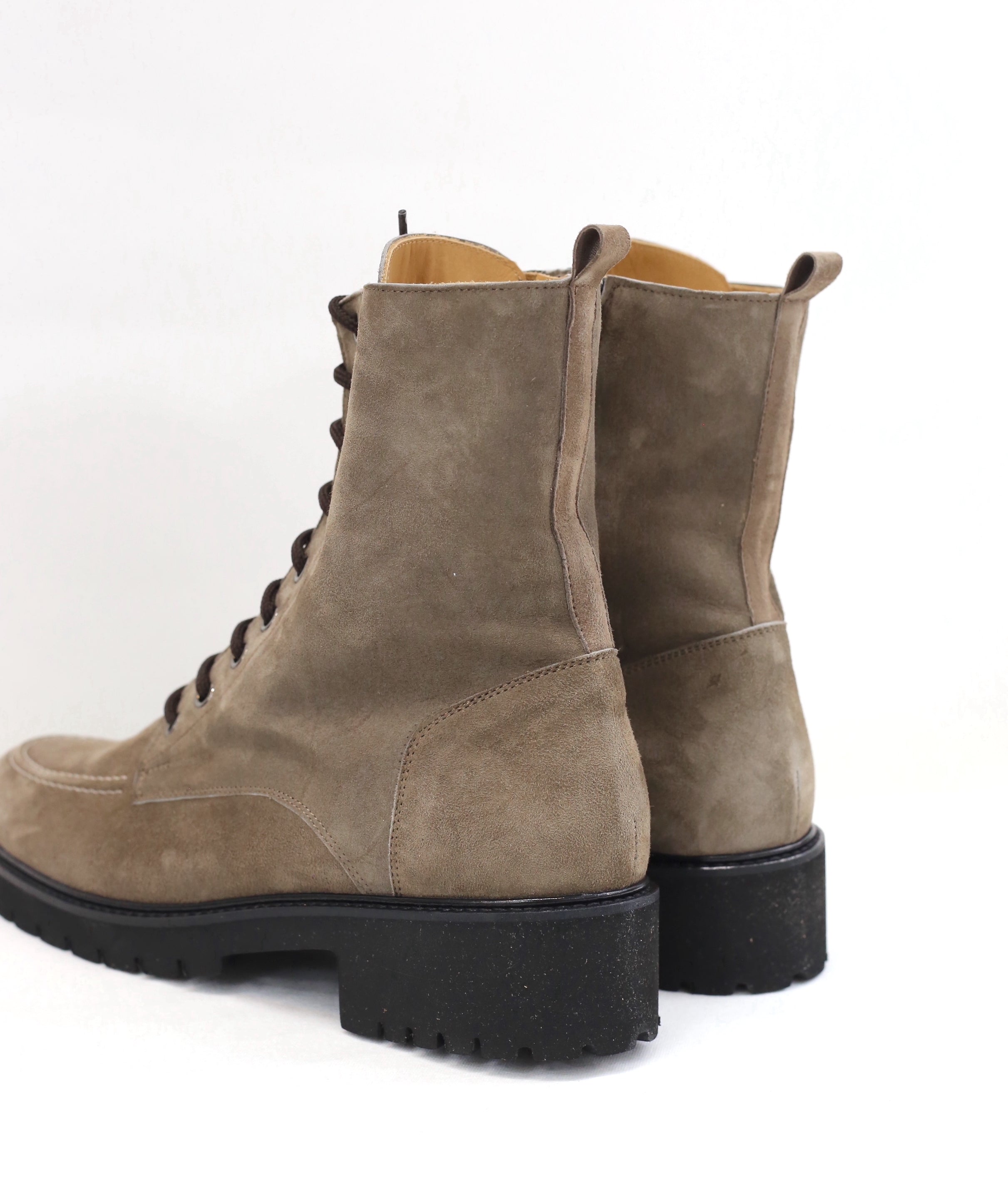 Stivale stamosciato taupe