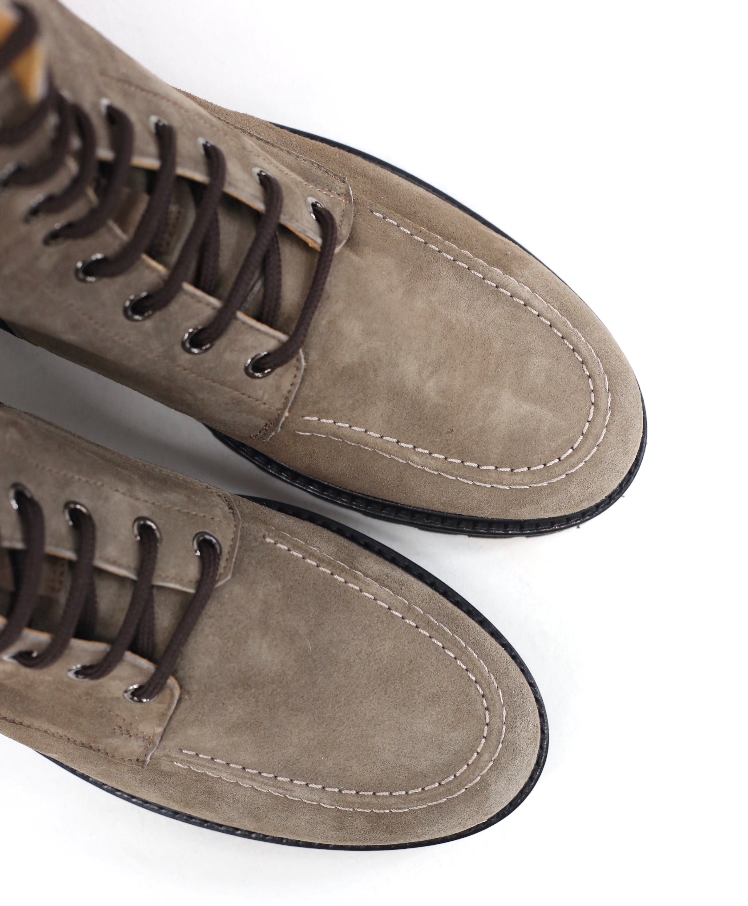 Stivale stamosciato taupe
