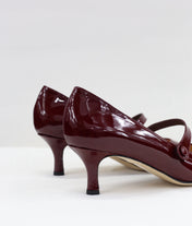 Décolleté Iris bordeaux
