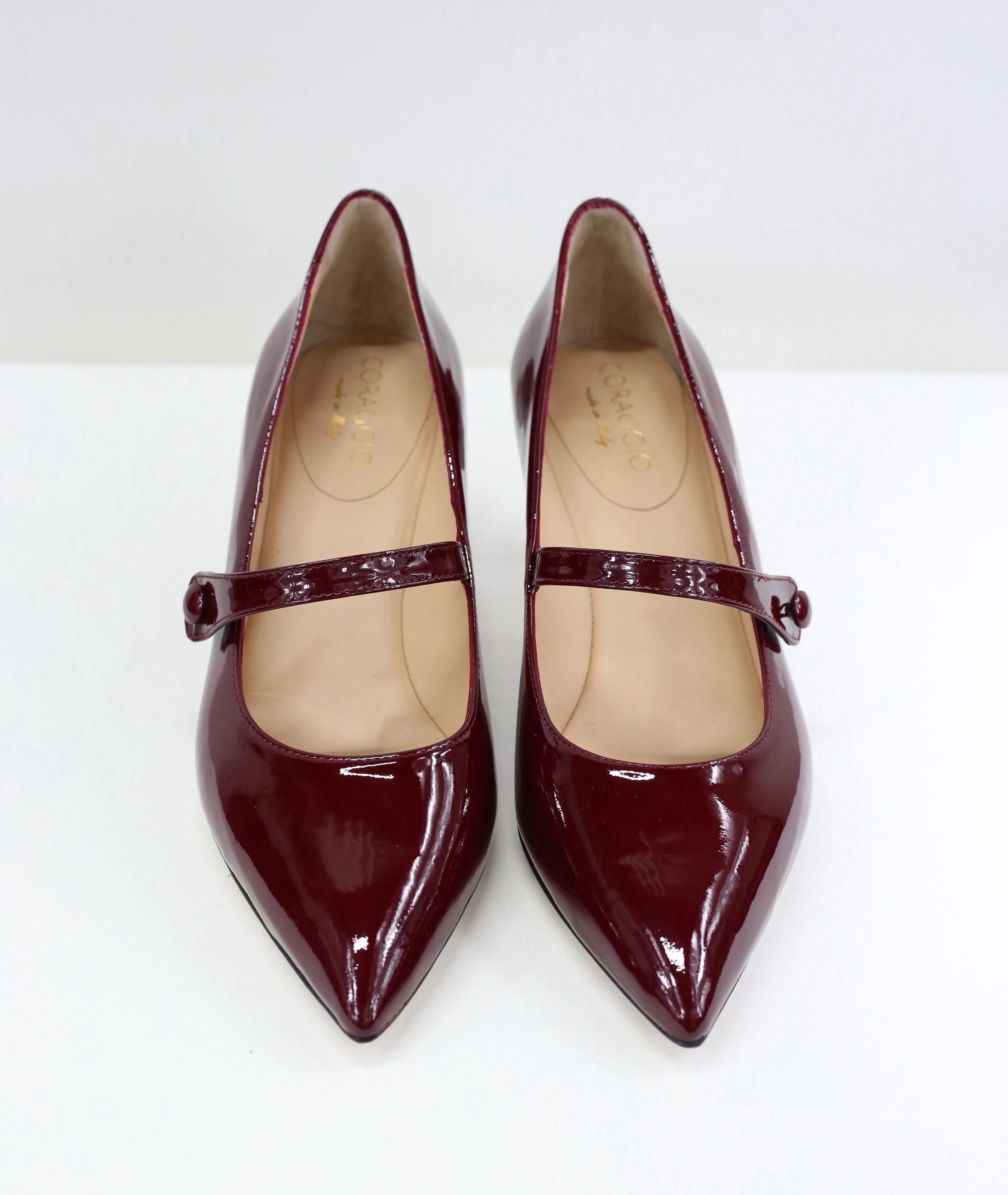 Décolleté Iris bordeaux