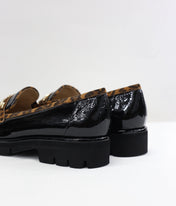 Mocassino Laura vernice animalier