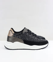 Sneakers Luce queen scure / Pre-ordine