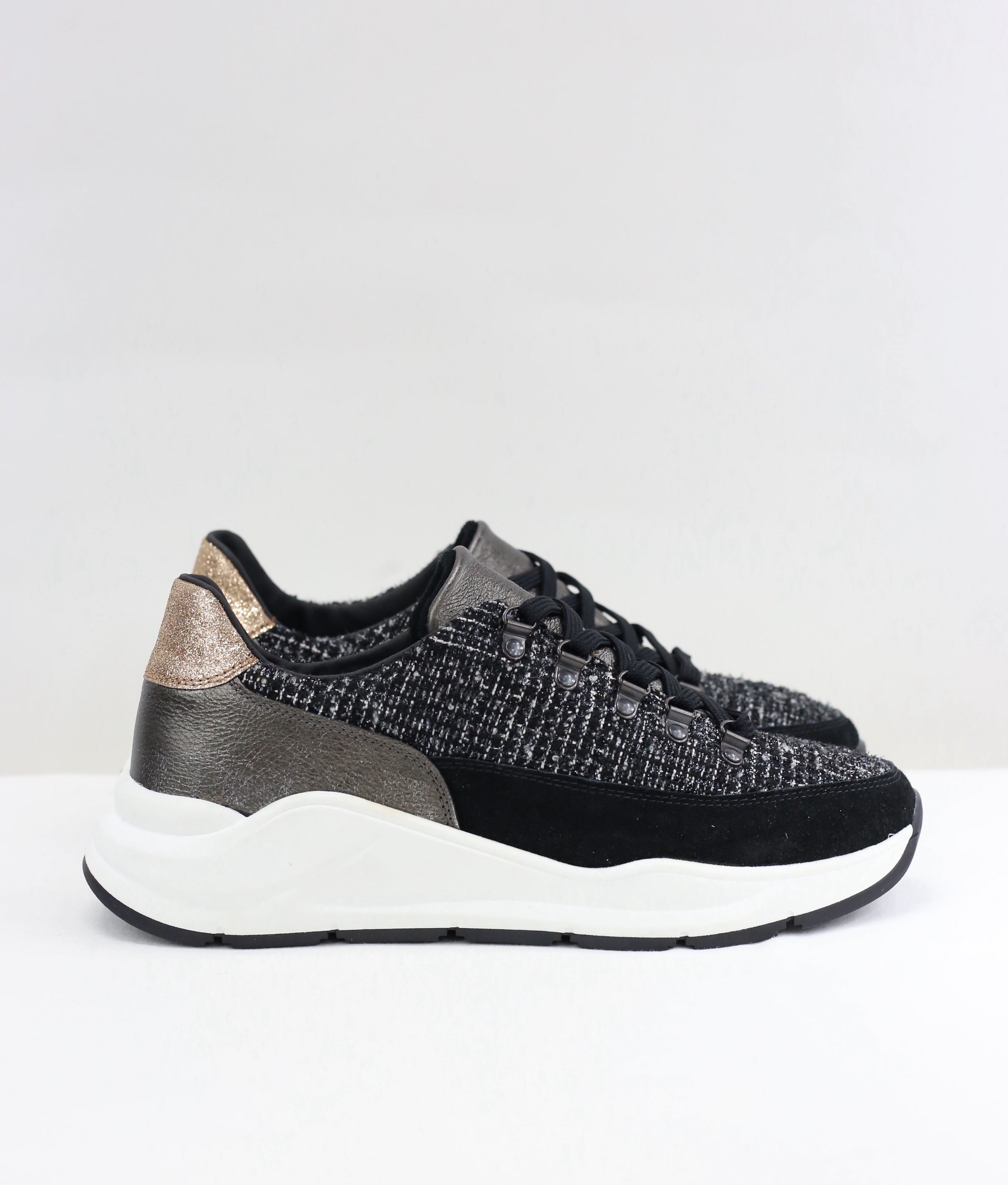 Sneakers Luce queen scure / Pre-ordine