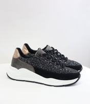 Sneakers Luce queen scure / Pre-ordine