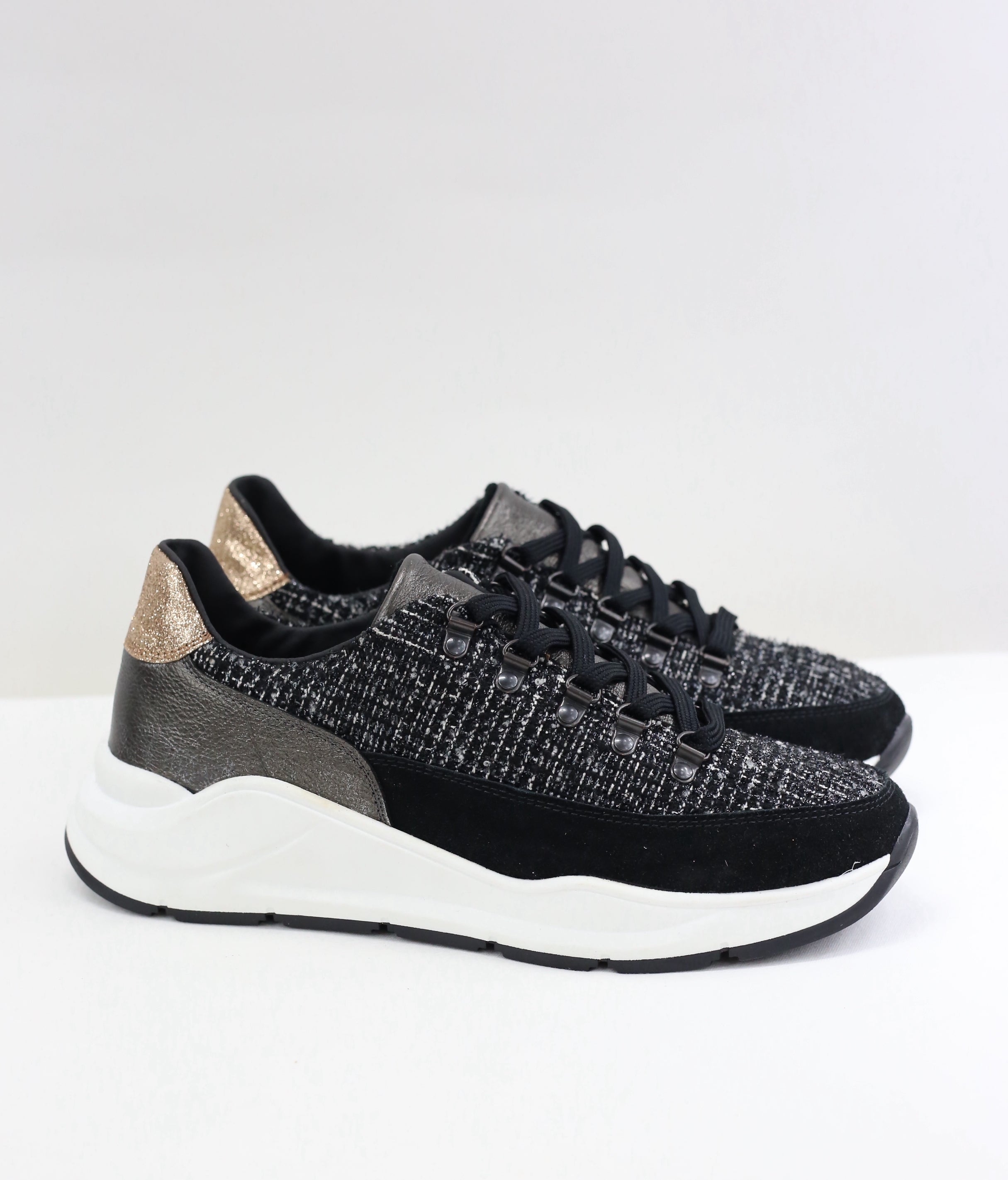 Sneakers Luce queen scure / Pre-ordine