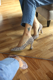 Décolleté animalier