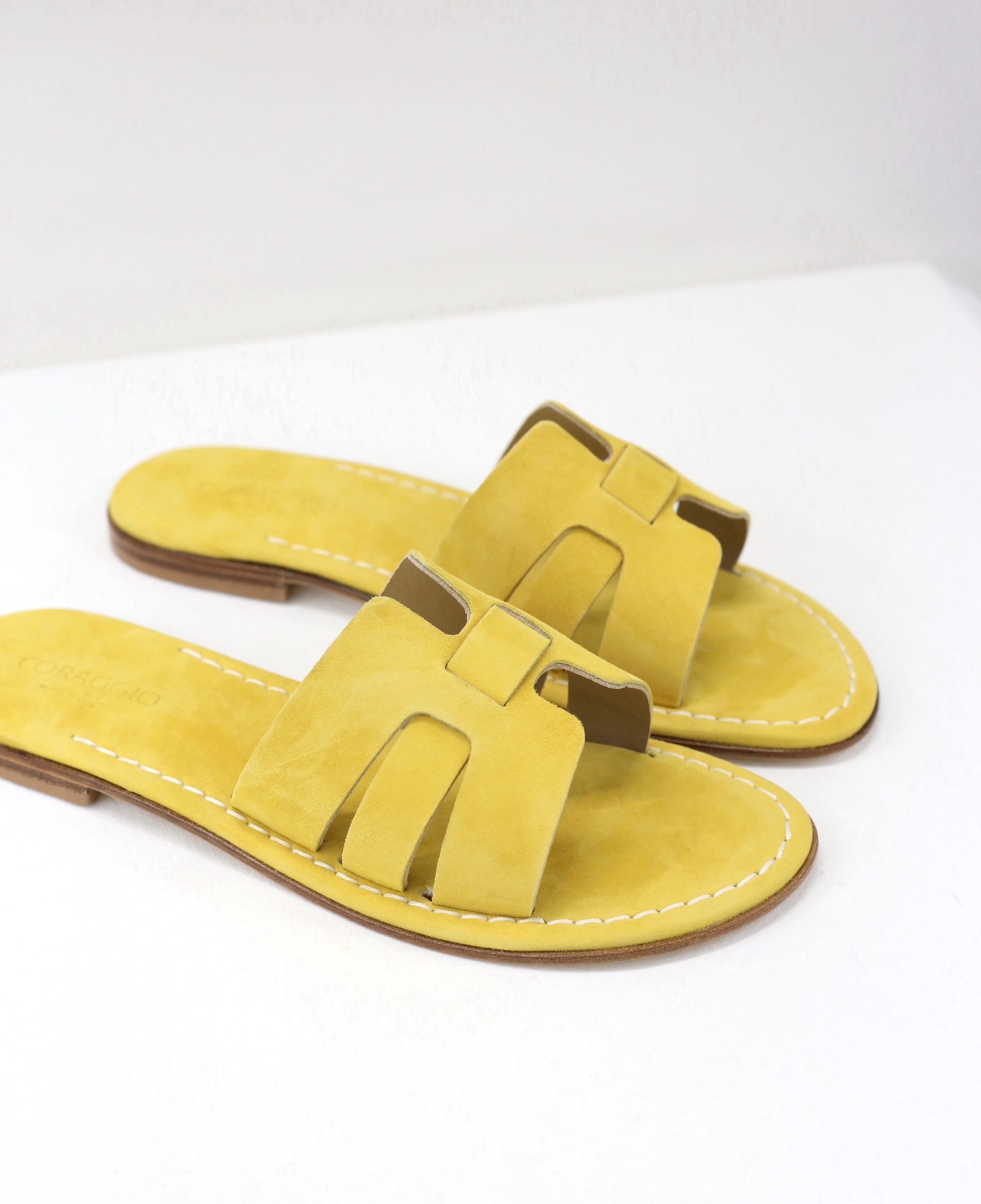 Ciabattina Ilary giallo sole