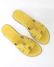 Ciabattina Ilary giallo sole