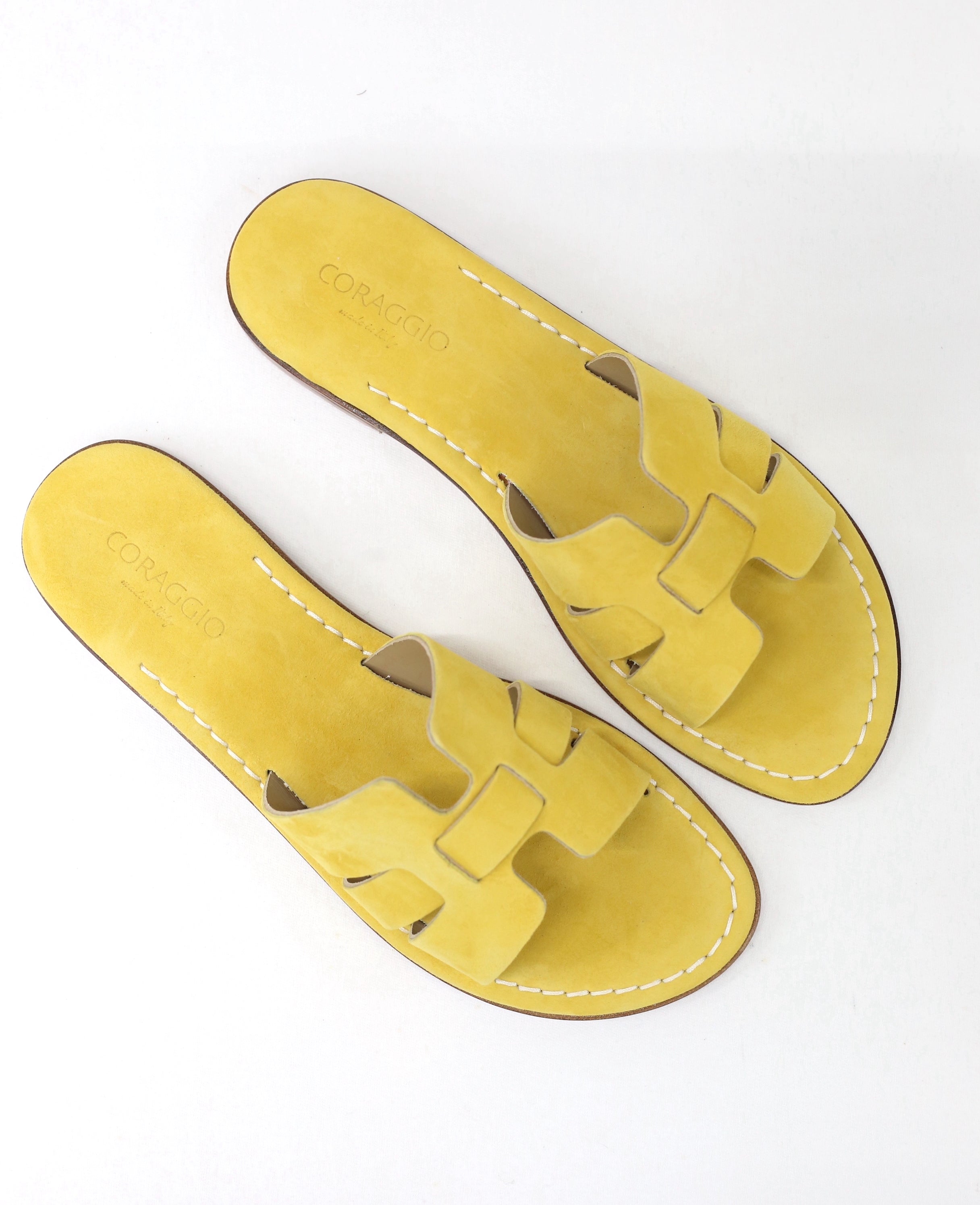 Ciabattina Ilary giallo sole