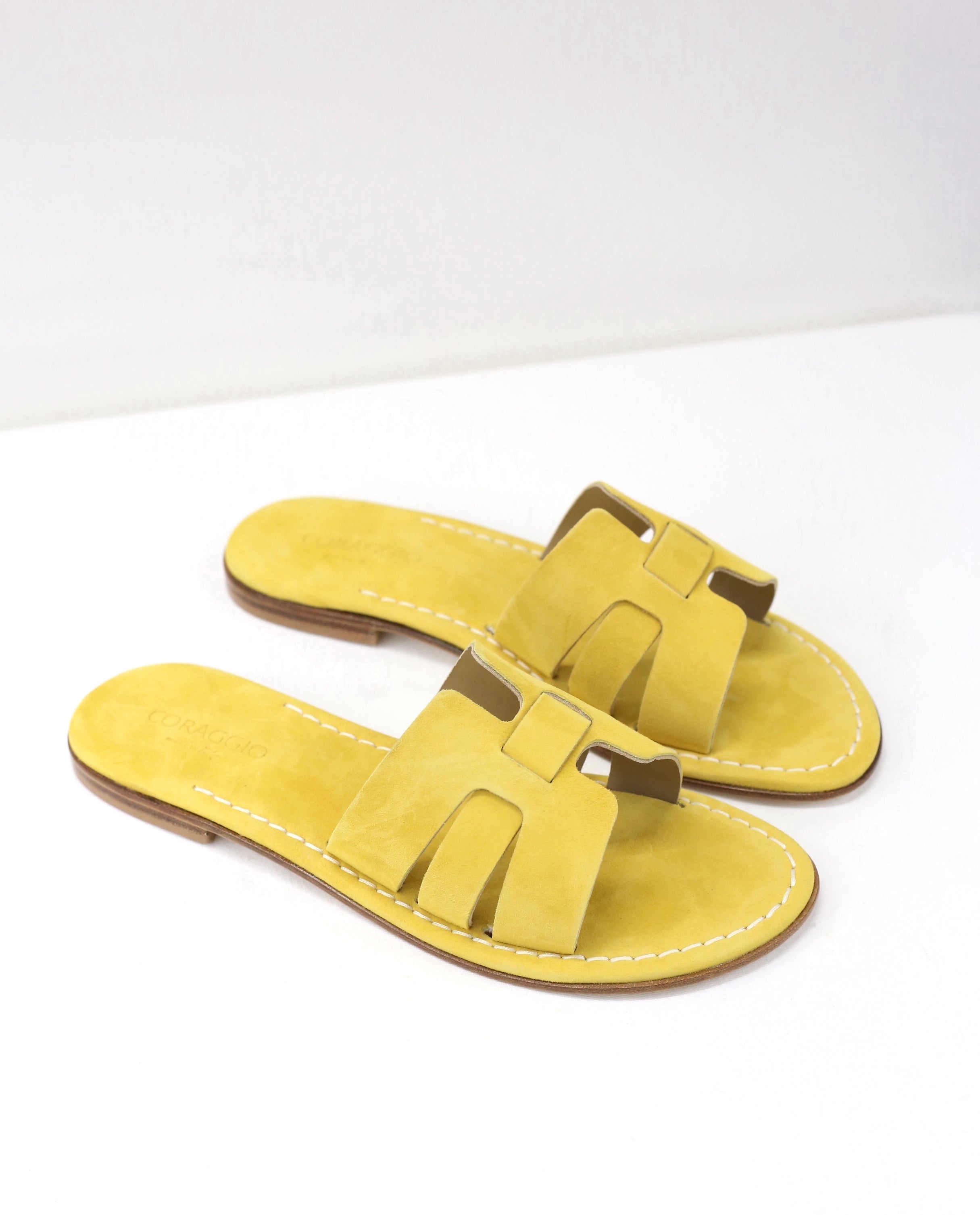 Ciabattina Ilary giallo sole