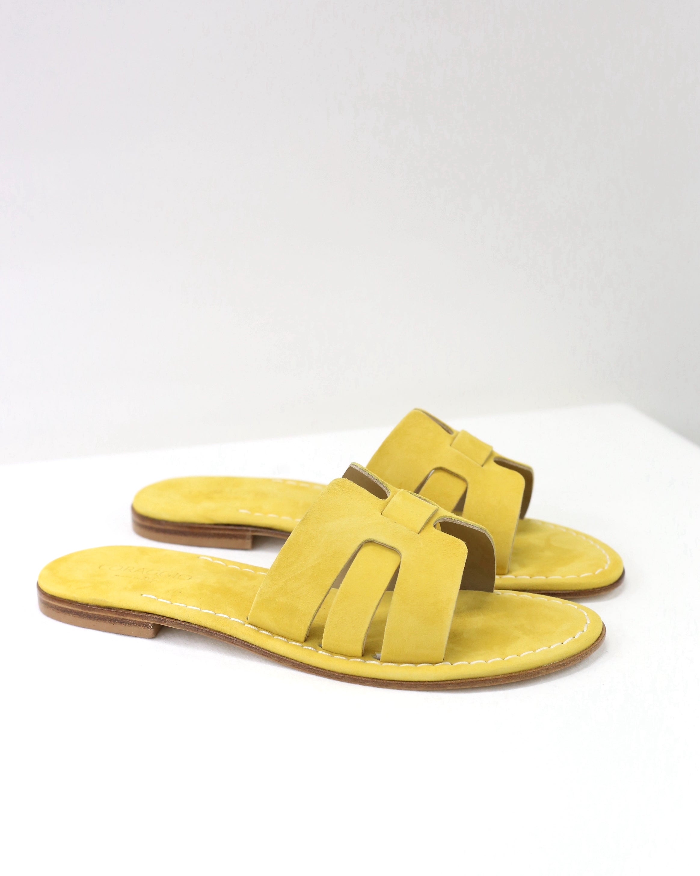 Ciabattina Ilary giallo sole