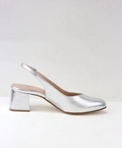 Chanellina cosmo laminato argento