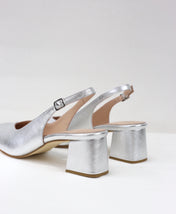 Chanellina cosmo laminato argento