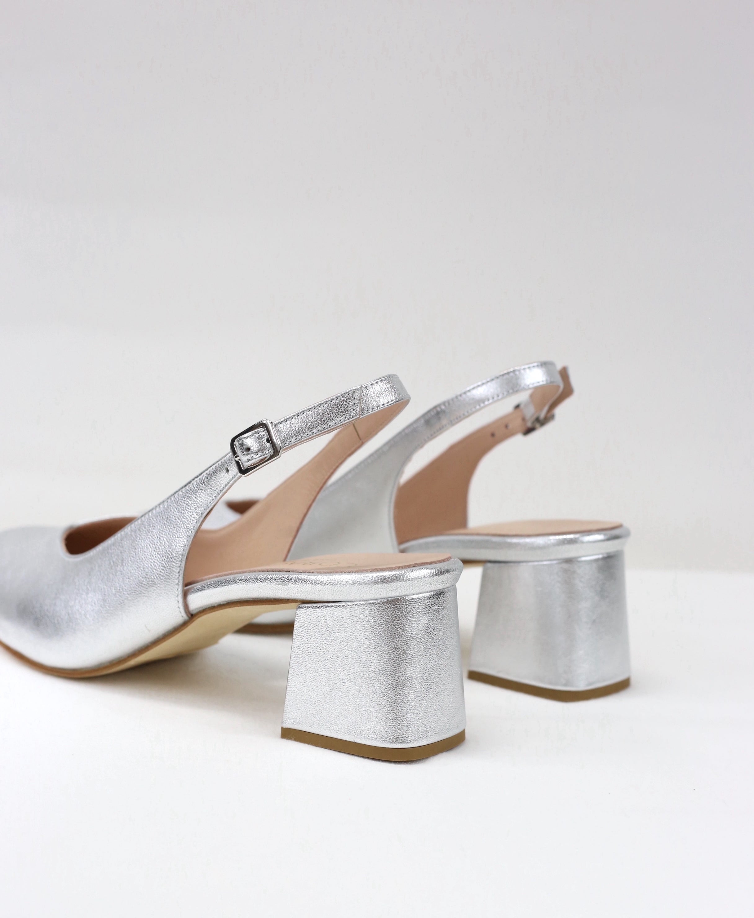 Chanellina cosmo laminato argento