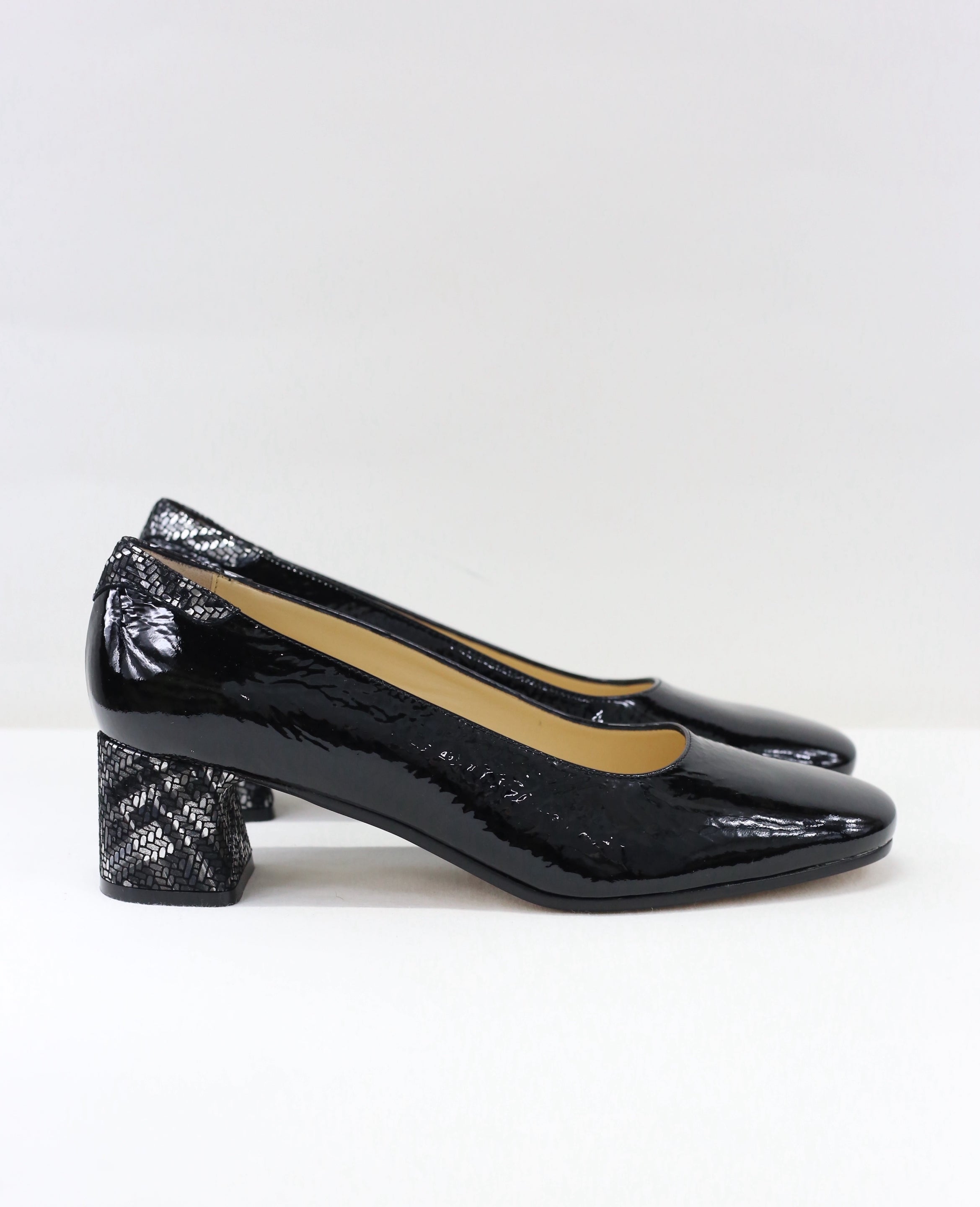 Décolleté Cleo vernice nera