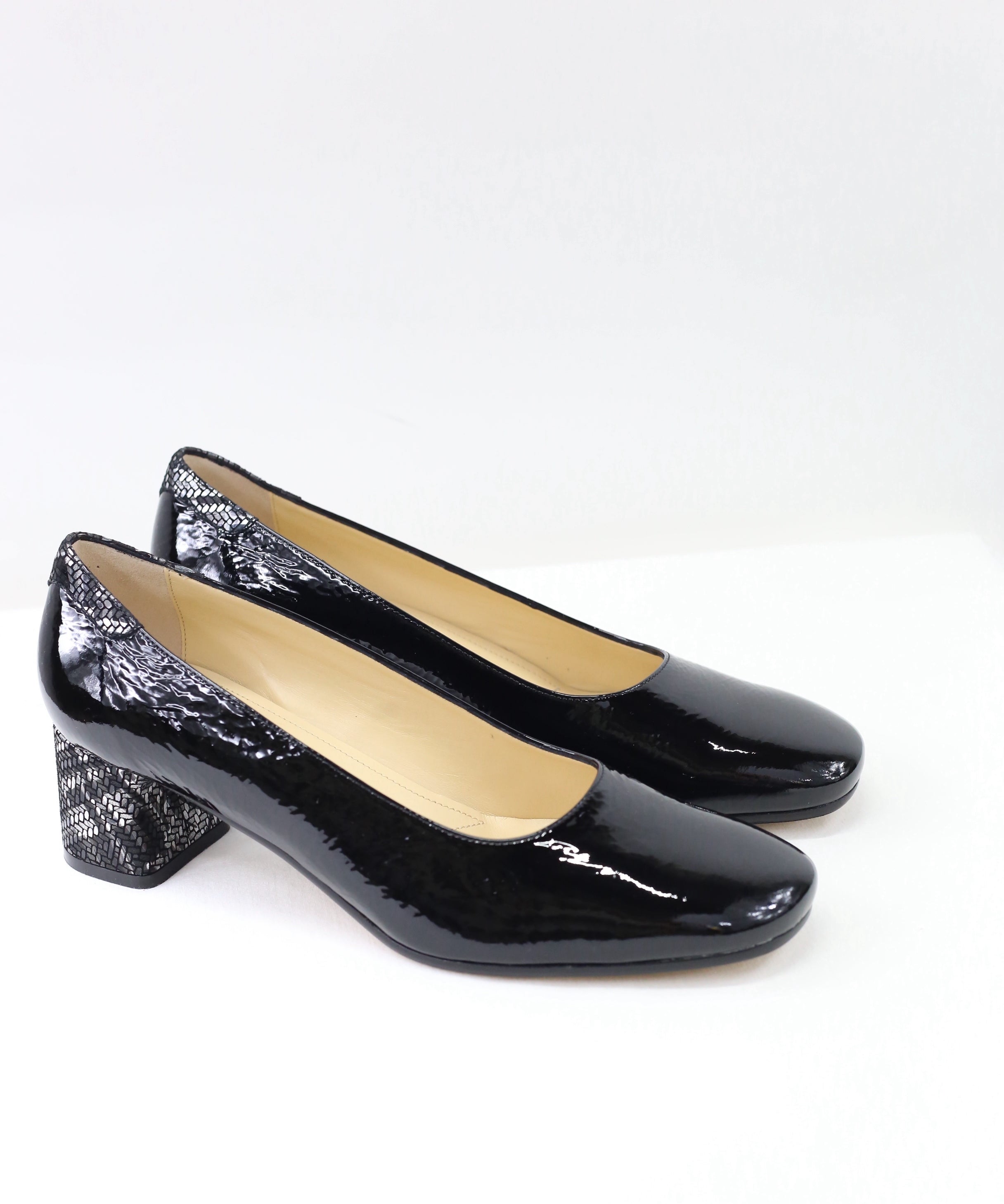 Décolleté Cleo vernice nera