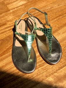 Sandalo Sabrina verde