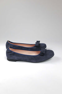 Ballerina in camoscio blu - ultimi 42 e 43