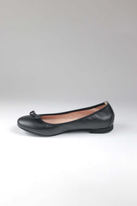 Ballerina in pelle nera - ultimo 42