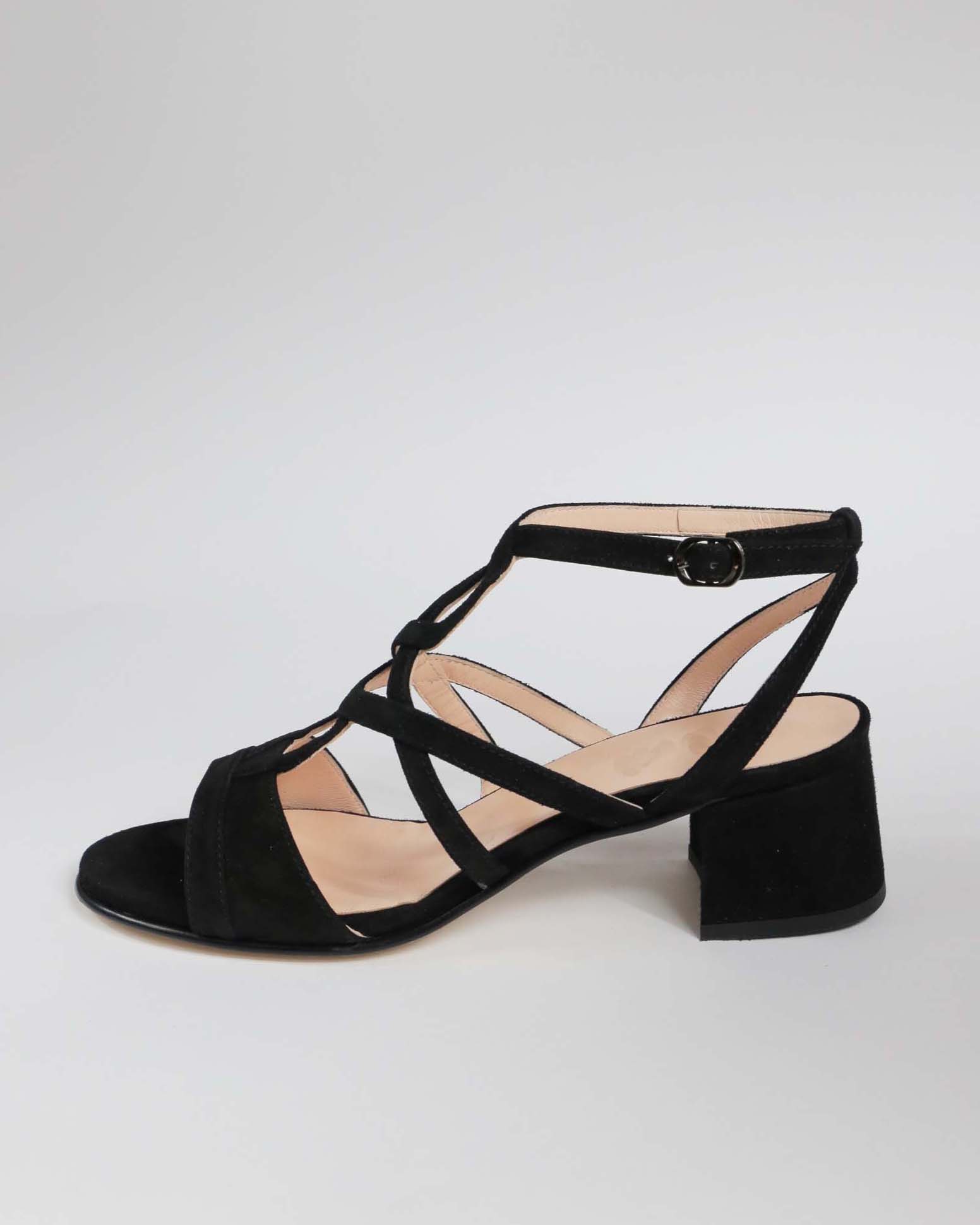 Annette in camoscio nero - ultimo 41.5
