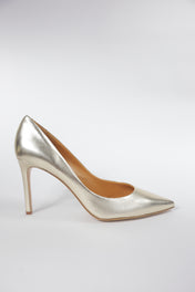 Décolleté Diva laminato platino
