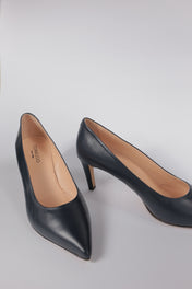 Décolleté Lorena blu navy