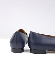 Mocassino Vittoria blu - ultimo 45