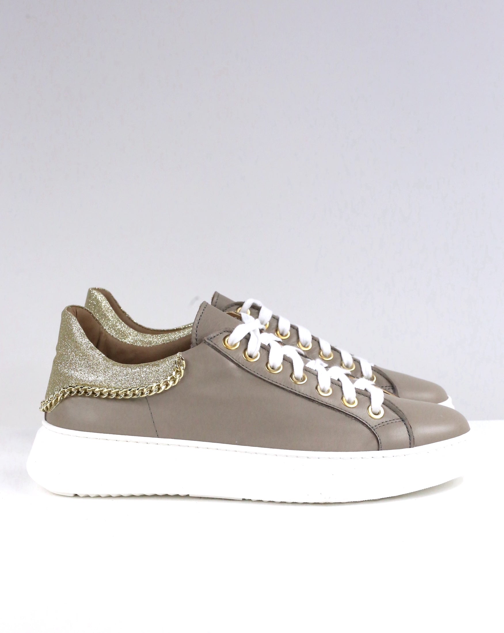 Sneakers Stefania cappuccino - ultimo 45