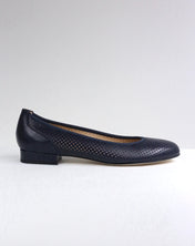 Ballerina Gaia blu con forellini