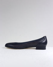 Ballerina Gaia blu con forellini