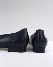 Ballerina Gaia blu con forellini