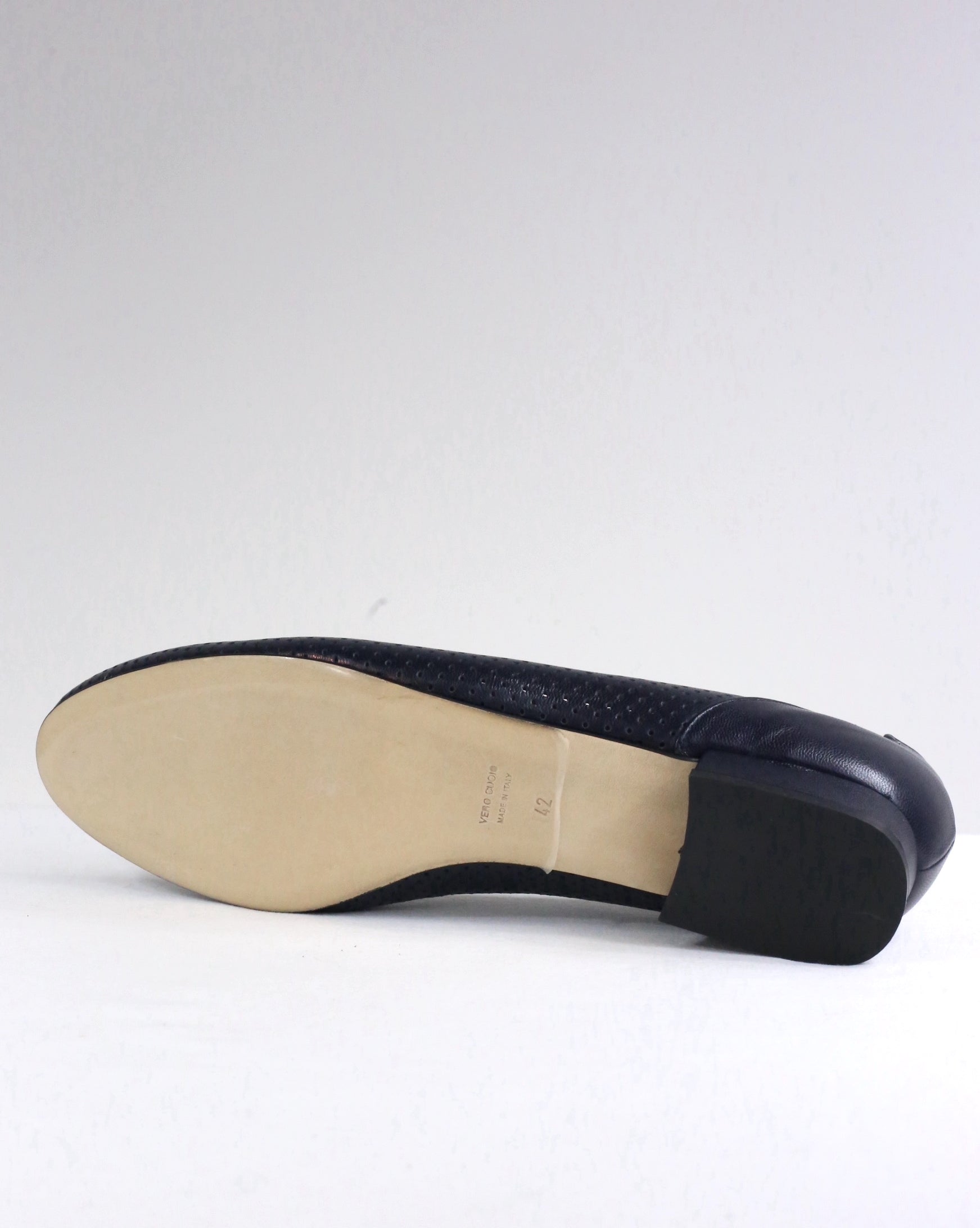 Ballerina Gaia blu con forellini