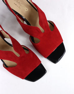 Sandalo Viviana rosso
