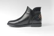 Stivaletto con parte pitonata - ultimi 32-34-35