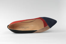 Carica l&#39;immagine nel visualizzatore di Gallery, Ballerina in camoscio multicolor - ultimi 32 - 35
